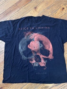 Alice In Chains band shirt Hollow tour 2013